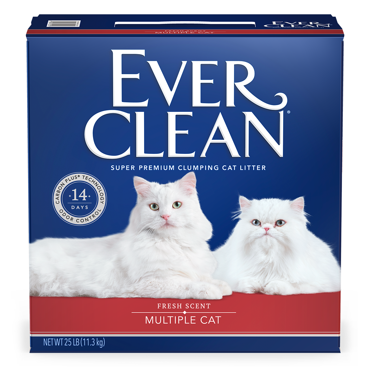 強效抗菌結塊貓砂 EverClean藍鑽超凝結貓砂